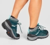 QUECHUA НЕПРОМОКАЕМИ ТУРИСТИЧЕСКИ ОБУВКИ  MH100 MID, ТЮРКОАЗ  номер 39, снимка 3