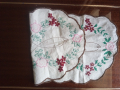 Каре с ръчна бродерия от социализма , снимка 8