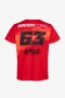 MotoGP тениска – Ducati Corse Francesco Bagnaia #63 | FanRaces, снимка 2
