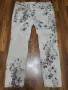 Дамски дънки с цветя, снимка 6