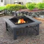 Нова 3в1 маса 'Fire Pit' - BBQ, камина, ледарка, снимка 6