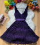 Лилава рокля Онли, снимка 1