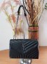 Луксозна Черна чанта  YSL  код SG263, снимка 2