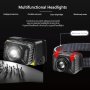 Многофункционално водоустойчиво LED фенерче за глава, снимка 4