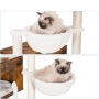 ПРОМОЦИЯ Многофункционална котешка къща с драскалка, хамаци и шкаф за котешка тоалетна MPJ115SR, снимка 2