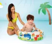 Бебешки надуваем басейн Intex с меко дъно, 61 х 22 см, PVC, динозаври , снимка 1