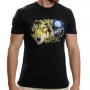 Нова мъжка тениска с дигитален печат Вълк - Follow the spirit, снимка 1 - Тениски - 37596342
