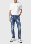 PHILIPP PLEIN оригинални сини мъжки дънки разм.40, снимка 3