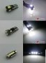 Canbus 15бр.LED крушка за вътрешна светлина Комплект за Mercedes C E S M  ML GL W203 W204 W210 W211, снимка 1