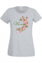Дамска тениска Ками цветя и пеперуди Имен ден Подарък,Изненада,Празник,Цветница, снимка 5