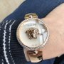 Луксозен дамски часовник Versace VCO110017 Palazzo Rose Gold