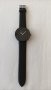 Стилен мъжки часовник - черен циферблат кварц., снимка 3