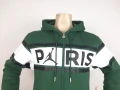Jordan x PSG Fleece Hoodie - Оригинално мъжко горнище размер S, снимка 5