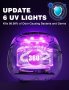 Ултразвуков UV почистващ уред с 4 режима за зъбни протези, бижута и др., снимка 6