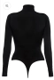 Дамско черно боди Blckvanilla, снимка 3