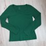 Зелена блуза Turnover , снимка 1 - Блузи с дълъг ръкав и пуловери - 35643760