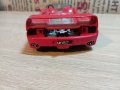 Метална кола "Ferrari" F50 мащаб 1:24, снимка 8