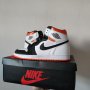 Nike Air Jordan 1 High Electro Orange Нови Оригинални Обувки Маратонки Кецове Размер 42 Номер 26.5см, снимка 15