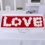 ПРОМО!!! Ароматизирани рози в кутия с текст LOVE
, снимка 1