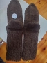 Ръчно плетени мъжки чорапи от вълна, размер 44, снимка 1