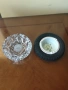 Пепелник порцеланов,кристален,гума, снимка 11