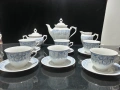 Стар български порцелан чаши за чай кафе , снимка 1