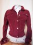 НМ есенно яке в цвят бордо, снимка 4