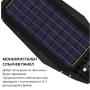 Соларна улична LED лампа 300W с дистанционно управление, сензор за движение и монокристален панел, снимка 4