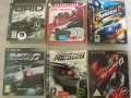 Grid, Juiced, Need for Speed, Shift, Prostreet, Hot Pursuit, Most Wanted, PS3