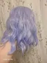 Светло Лилава вълниста перука, снимка 3