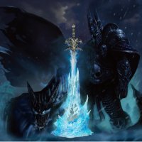 Статуетка LED лампа лед Меч World of Warcraft Lich King Sad Sword Arthas Артас Уаркрафт фигура, снимка 12 - Други ценни предмети - 28519809