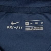 Nike DRI-FIT PSG Paris Saint-Germain Jersey оригинална тениска XS Найк, снимка 4 - Спортни дрехи, екипи - 43210004