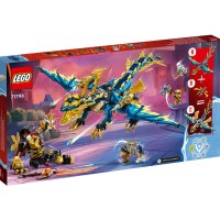 LEGO® NINJAGO® 71796 - Стихиен дракон срещу робот на Императрицата, снимка 2 - Конструктори - 43426329