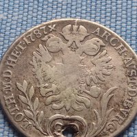 Сребърна монета 20 кройцера 1787г. Йозеф втори Кремниц Свещена Римска Империя 12232, снимка 6 - Нумизматика и бонистика - 42968210