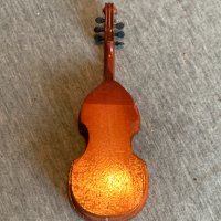  Мини модел на цигулка, снимка 4 - Антикварни и старинни предмети - 43919020