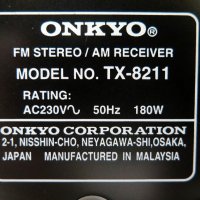 Onkyo TX-8211, снимка 7 - Ресийвъри, усилватели, смесителни пултове - 43035769