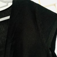 Черна рокля BEXLEYS WOMAN лен и вискоза, снимка 11 - Рокли - 32216359