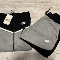 Мъжки екип Nike Tech Fleece Grey and Black, снимка 1 - Спортни дрехи, екипи - 44063547