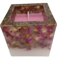 Ароматна свещ куб , снимка 1 - Други - 37930155