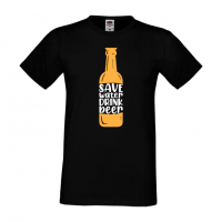 Мъжка тениска Save Water Drink Beer 3,Бира,Бирфест,Beerfest,Подарък,Изненада,Рожден Ден, снимка 9 - Тениски - 36387431