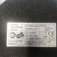 Livarno Led table lamp , снимка 3 - Настолни лампи - 39550645