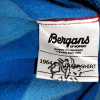 Bergans of Norway Fjellrapp  (XXL) мъжка термо блуза мерино 100% Merino Wool, снимка 6 - Спортни дрехи, екипи - 38079622