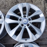  17" джанти 5х112 Мерцедес Ц класа Mercedes C-Klasse W205 Оригинал , снимка 6 - Гуми и джанти - 32576476