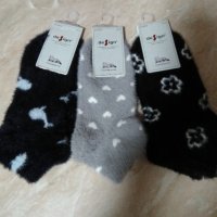 Дамски меки, нежни и топли зимни чорапи норка, снимка 11 - Дамски чорапи - 43523897