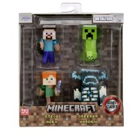 Комплект фигури Minecraft, 4 броя, 6 см 253262001, снимка 1 - Фигурки - 43006796