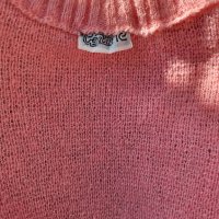 продавам дамски пуловер розов, снимка 3 - Блузи с дълъг ръкав и пуловери - 43891924