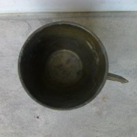 Стара месингова чашка, снимка 3 - Други ценни предмети - 38075285