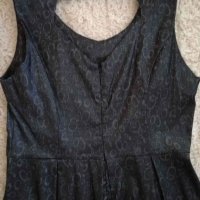 Черна официална рокля с пришита огърлица в Рокли в с. Айдемир - ID37751516  — Bazar.bg