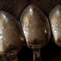 6 броя Сребърни 1892 сребро лъжички лъжици ЦАРСКА Русия, снимка 10 - Антикварни и старинни предмети - 33346190