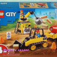 Продавам лего LEGO CITY 60252 - Строителен булдозер, снимка 1 - Образователни игри - 27911452